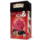 Чай черный с малиной, ягодами асай и лепестками розы Big Active 20 пакет.х 2.0г  Польша