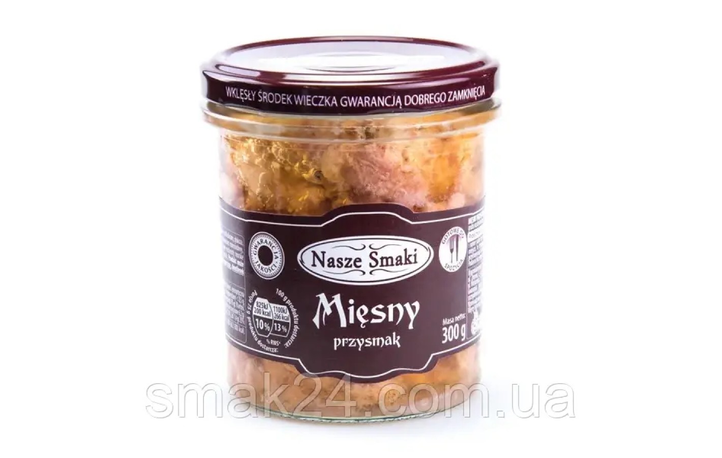 Тушенка свиная Мясной Деликатес Nasze Smaki Miesny Przysmak 300г Польша
