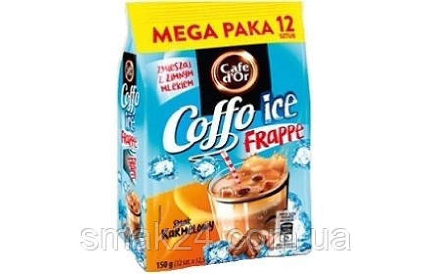 Кава холодна Cafe D'or Ice Frappe Classic 150 г/12 стиків