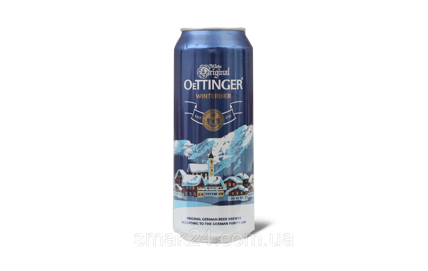 Пиво светлое нефильтрованное Oettinger Winterbier 5,6%  0,5л  Германия