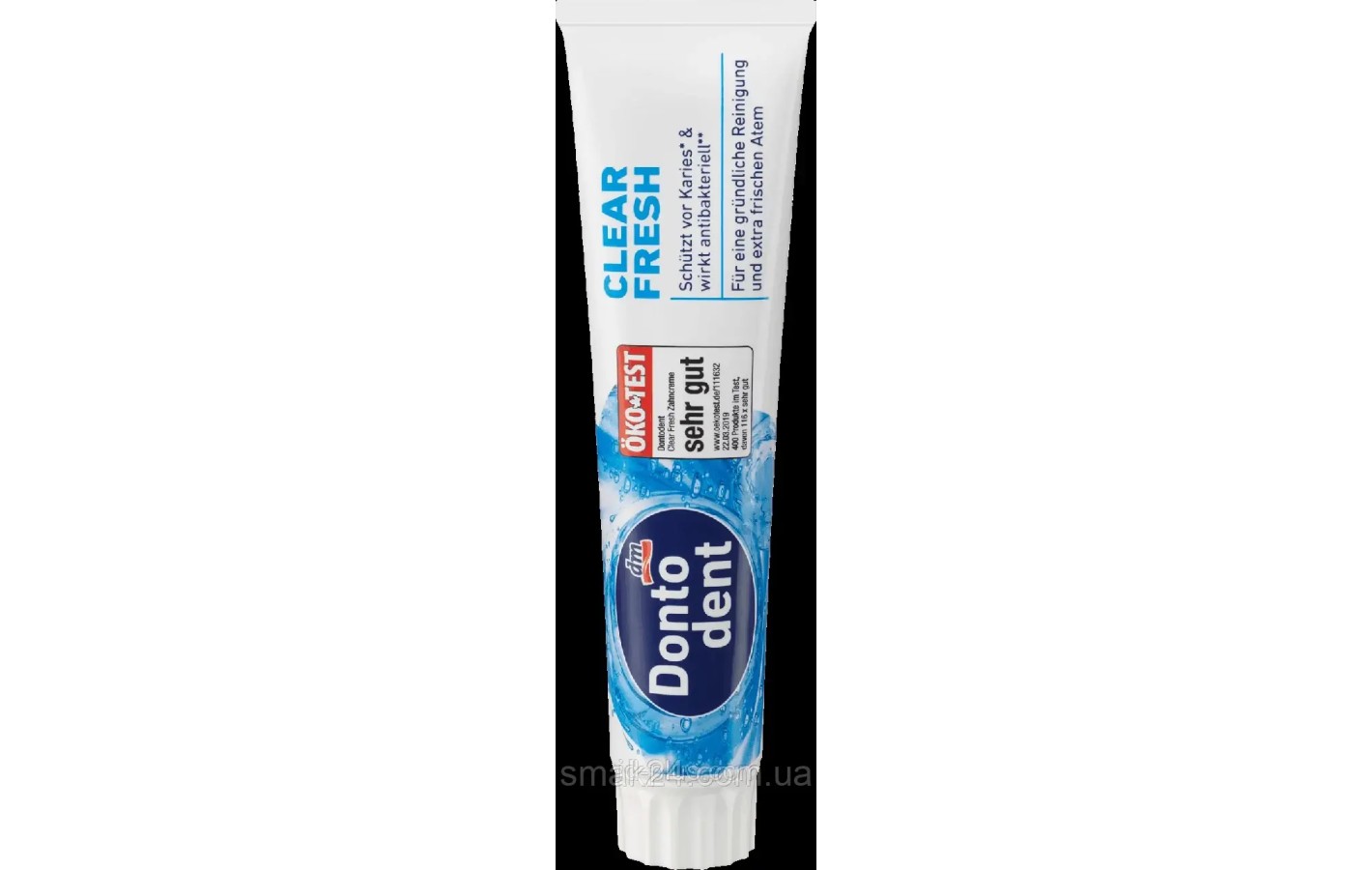 Зубная паста свежее дыхание Dontodent Clear Fresh 125 мл Германия