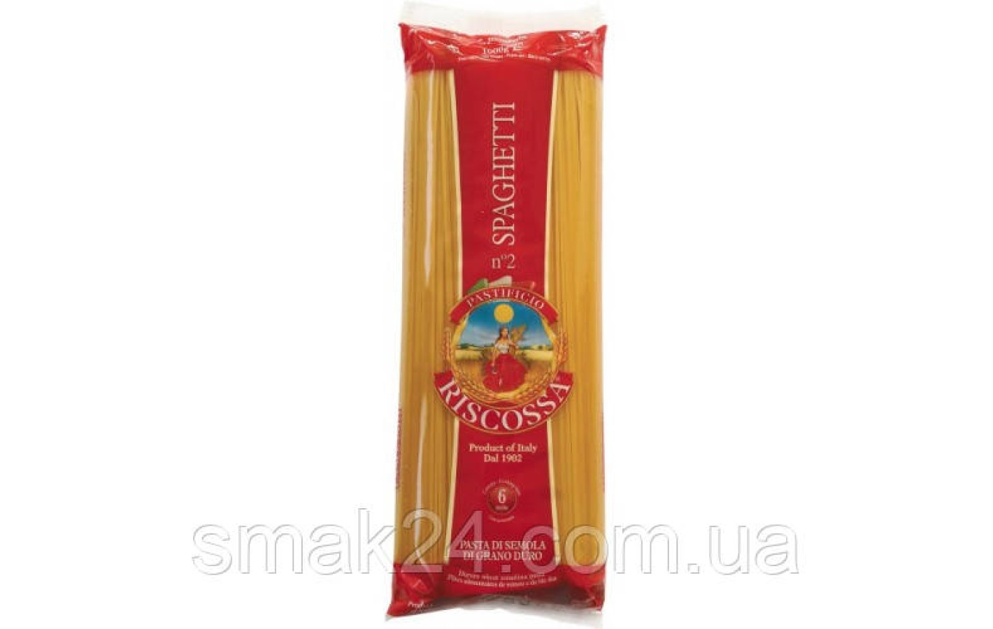 Макаронные изделия (паста) Спагетти  Riscossa Spaghetti  1кг Италия