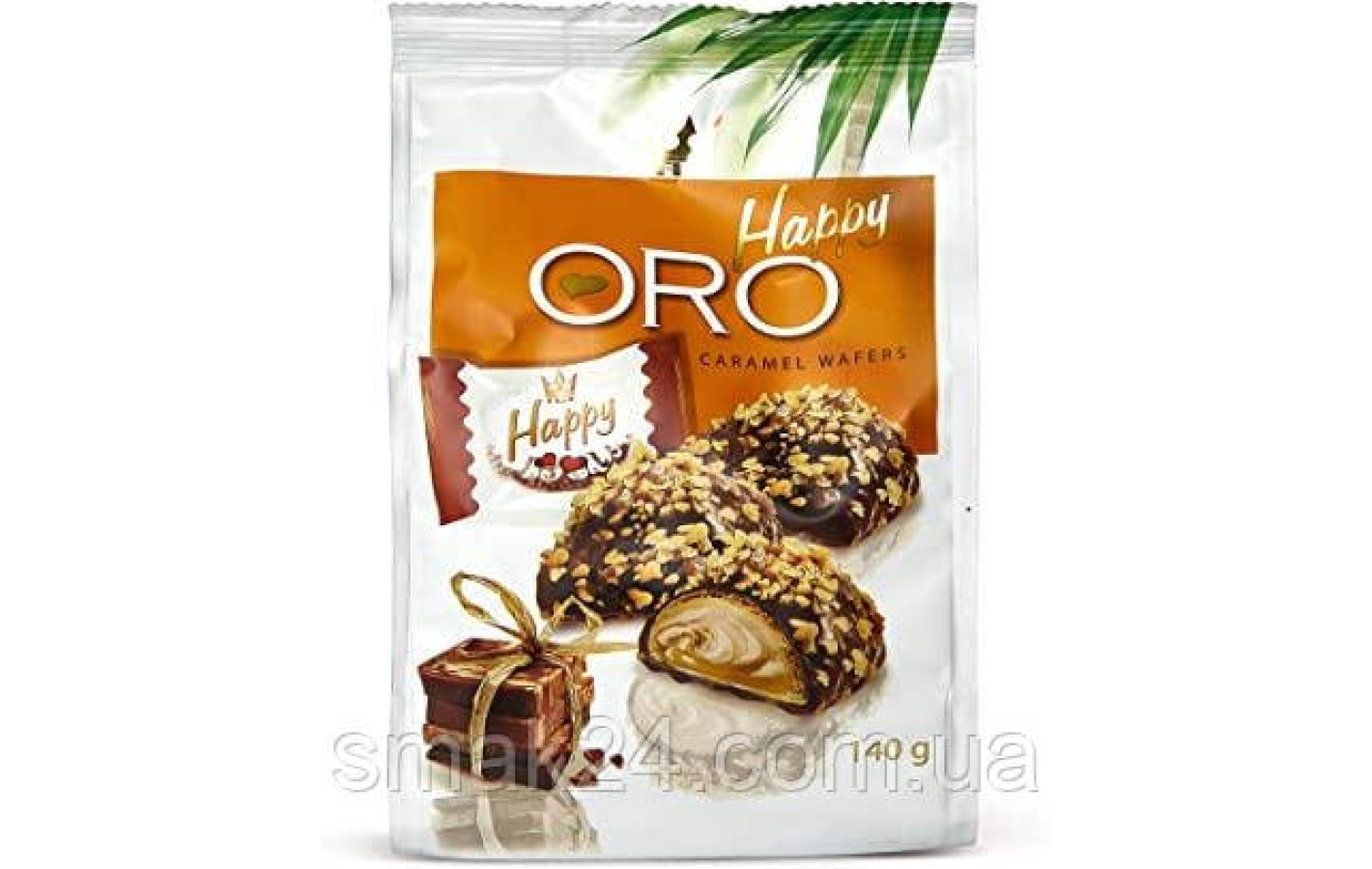Кокосовые вафли Happy Bianco Coconut 140г Польша