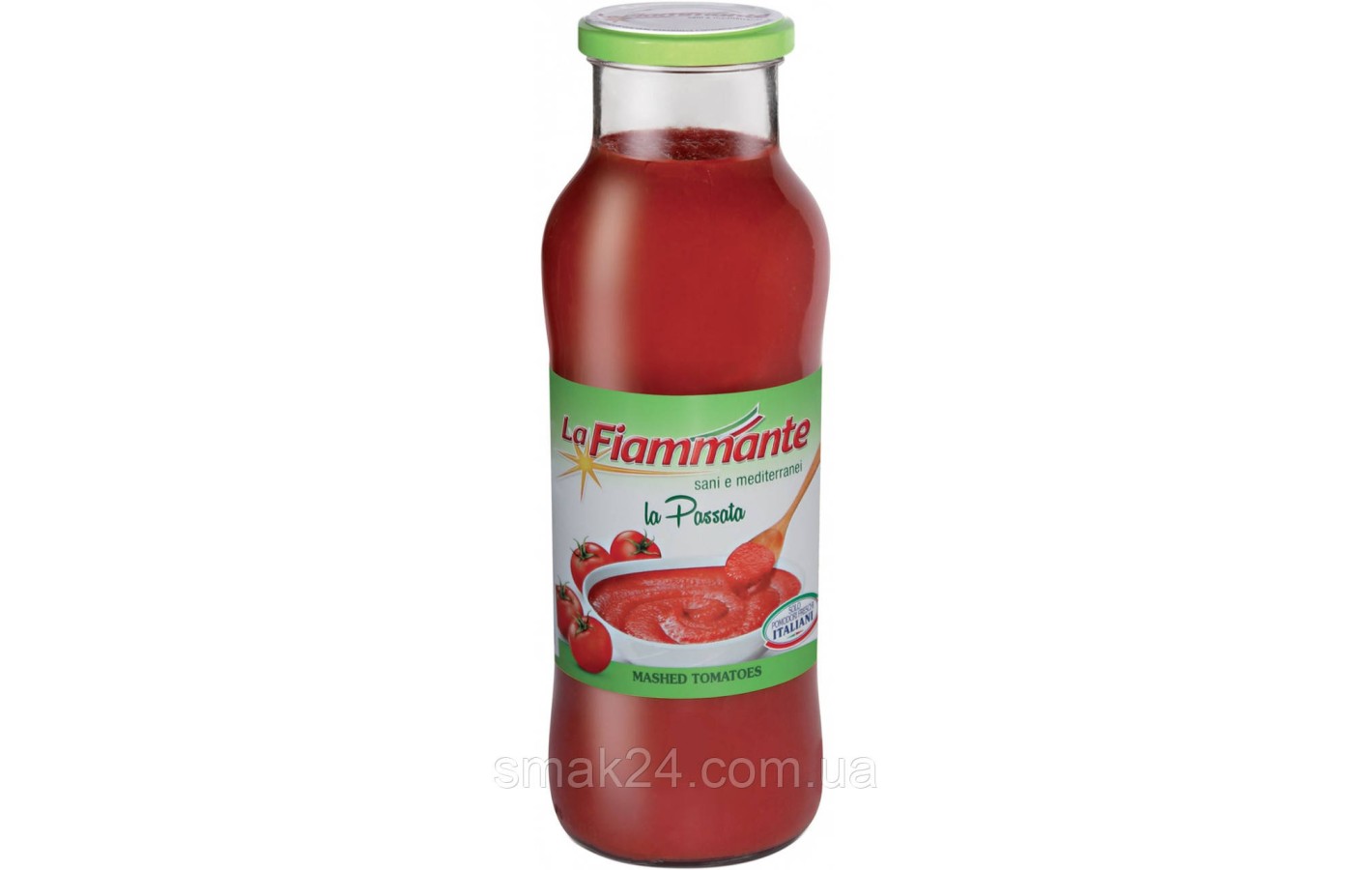Томатное пюре La Fiammante passata 100% pomidorowy Italiani 680г Италия