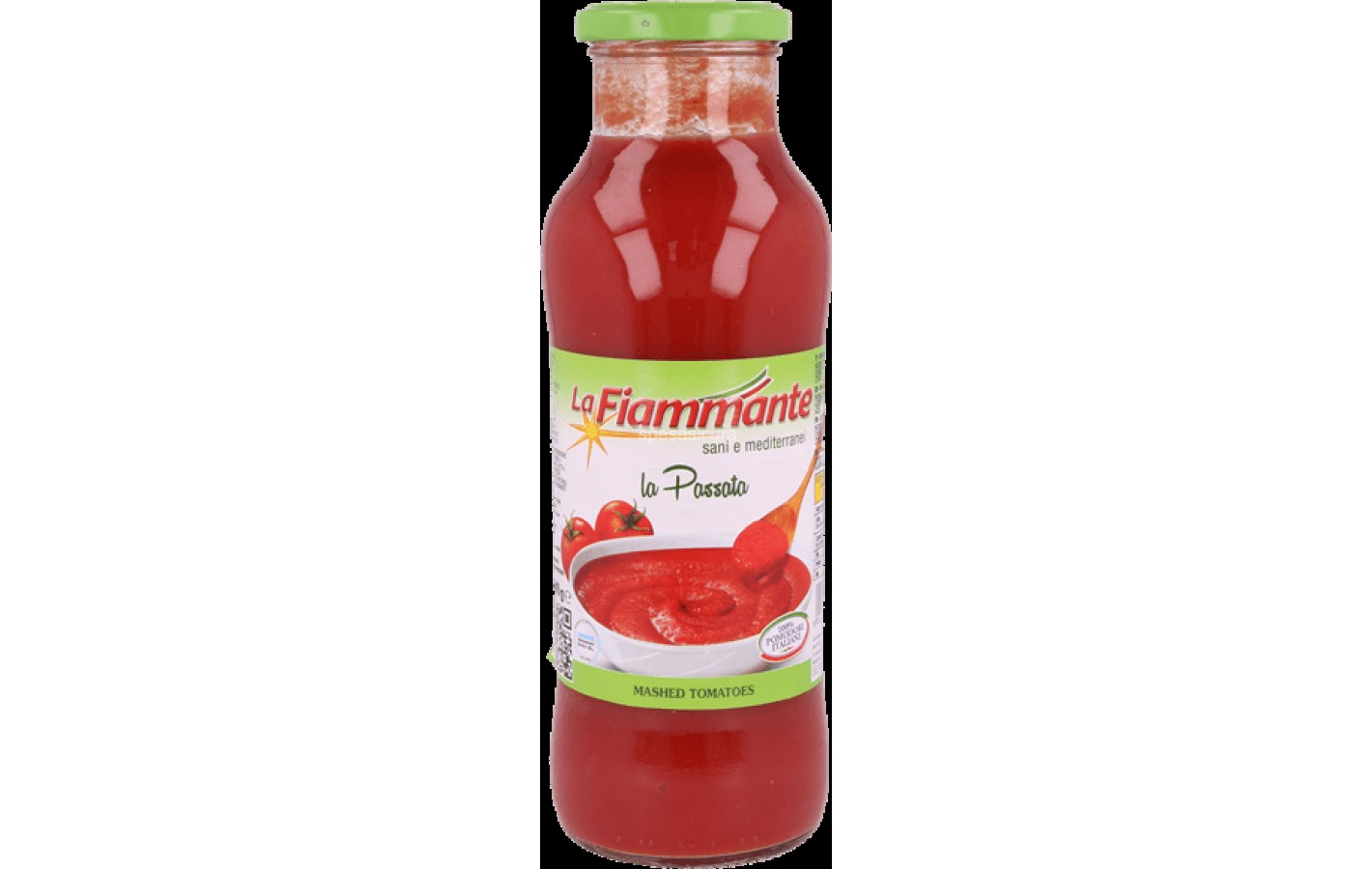 Томатное пюре La Fiammante passata 100% pomidorowy Italiani 680г Италия