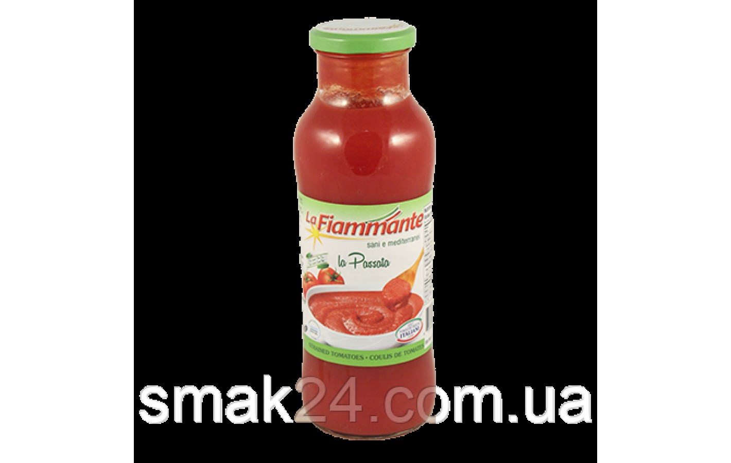 Томатное пюре La Fiammante passata 100% pomidorowy Italiani 680г Италия