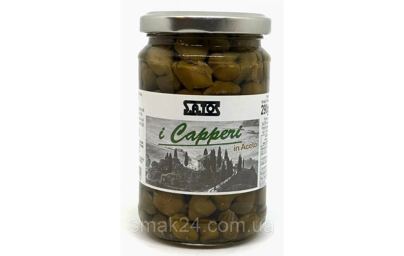 Каперсы консервированные Satos i Capperi 290г Италия