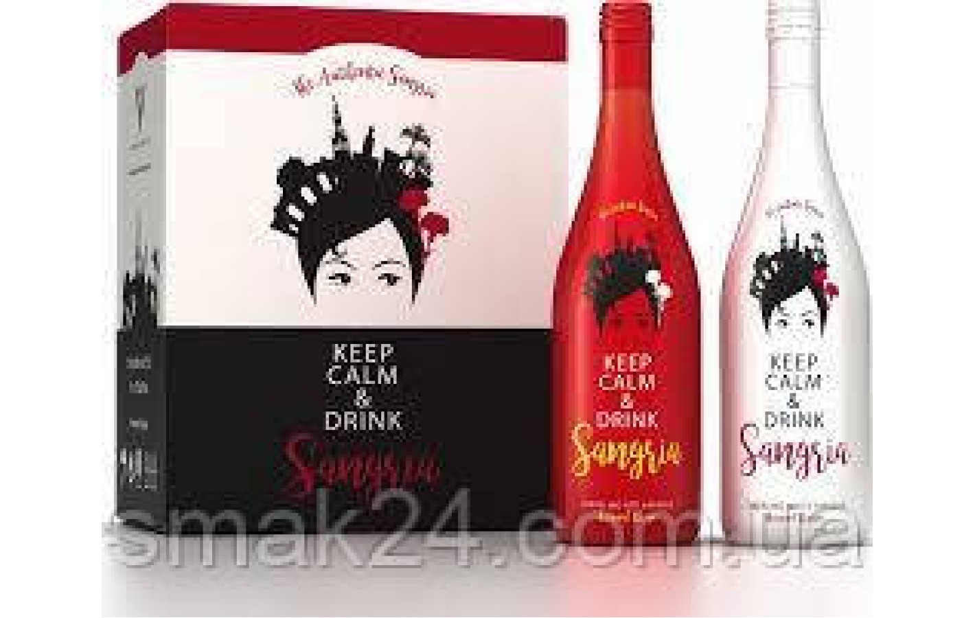 Вино красное фруктовое Сангрия Keep Calm and Drink Sangria Испания 750мл