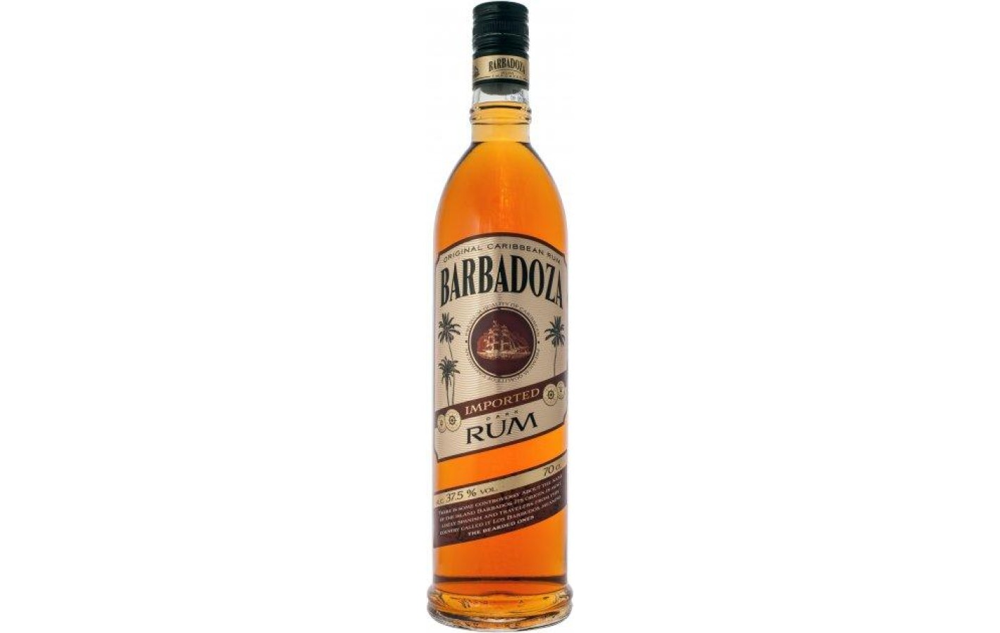 Ром Barbadoza Dark 0.7 л 37.5%