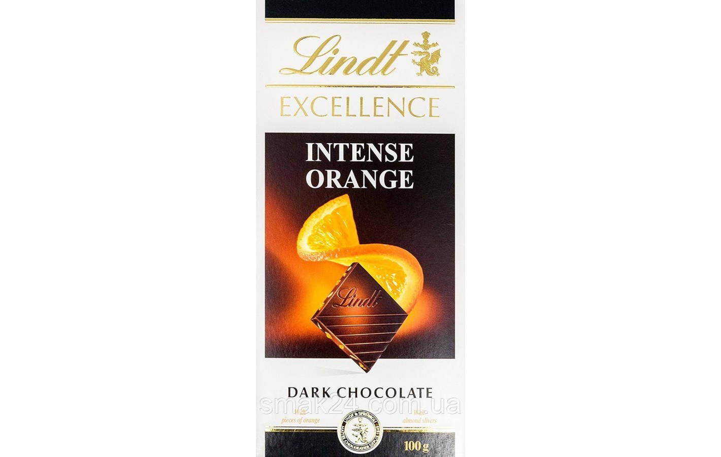 Шоколад чорний Апельсин Lindt Excellence Orange 100 г Швейцарія