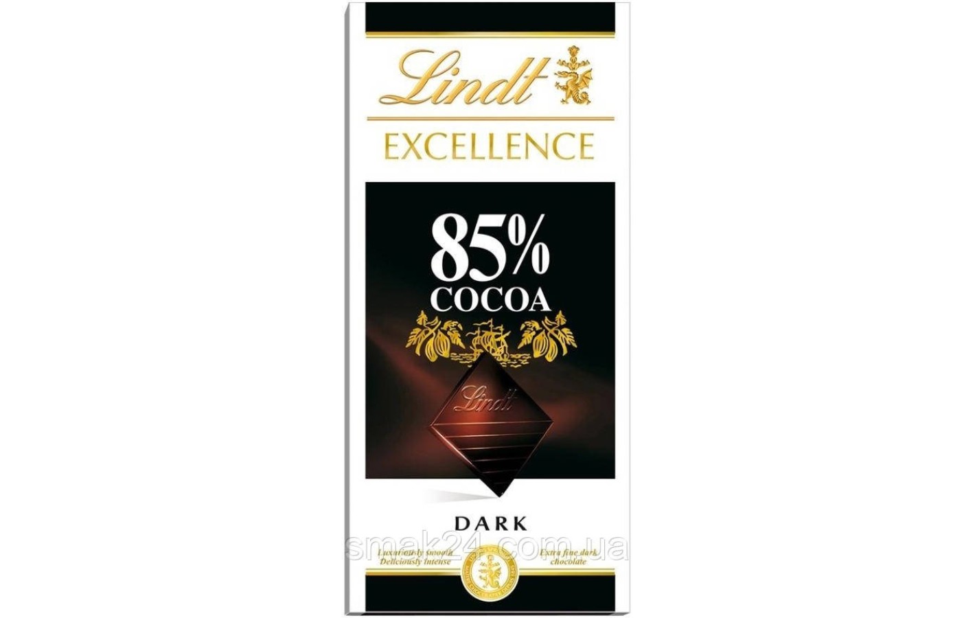 Шоколад чорний 85% какао Lindt Excellence 100 г Швейцарія