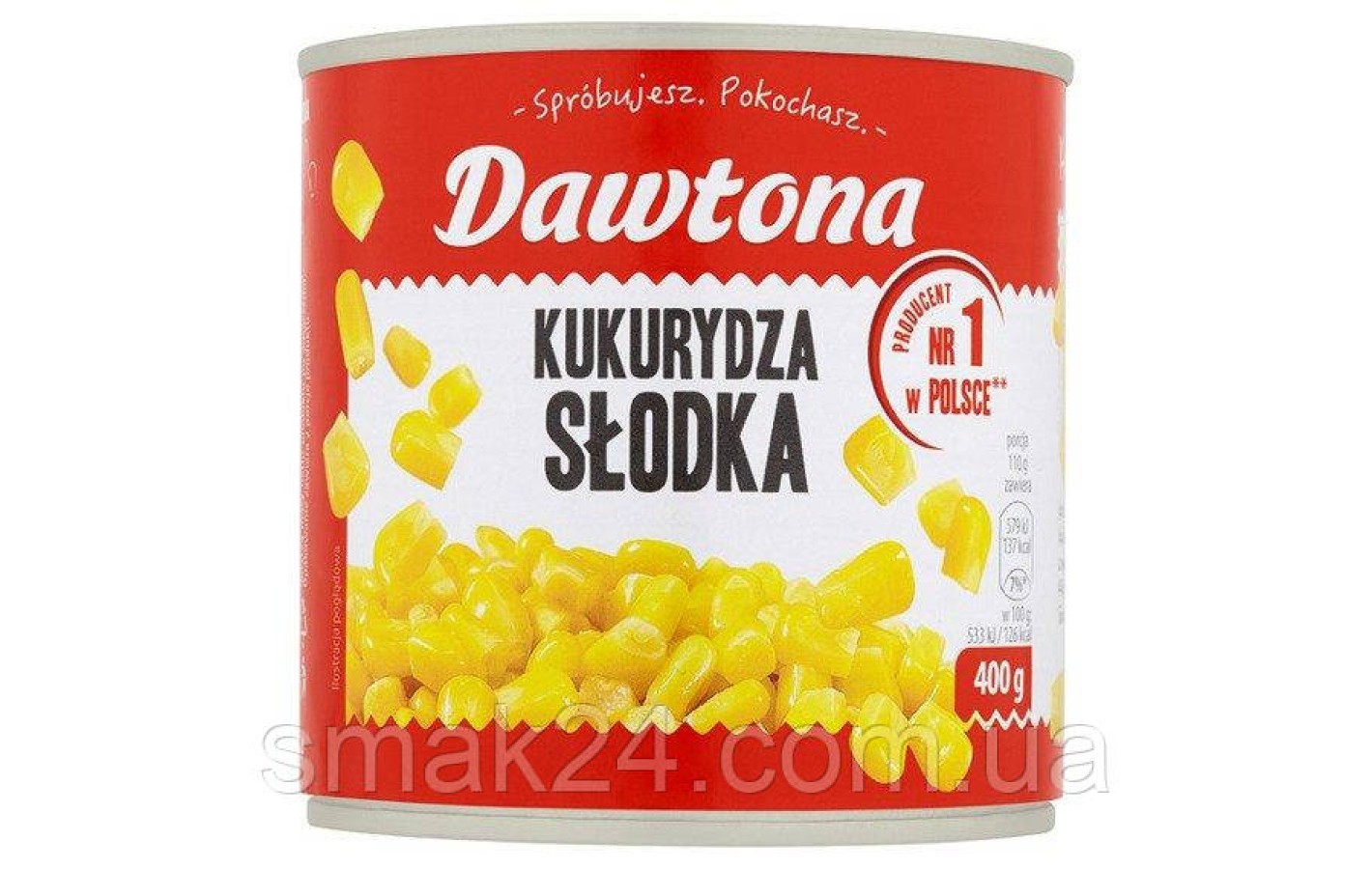 Кукурудза консервована Dawtona Kukurydza Sweet Corn 400г Польща