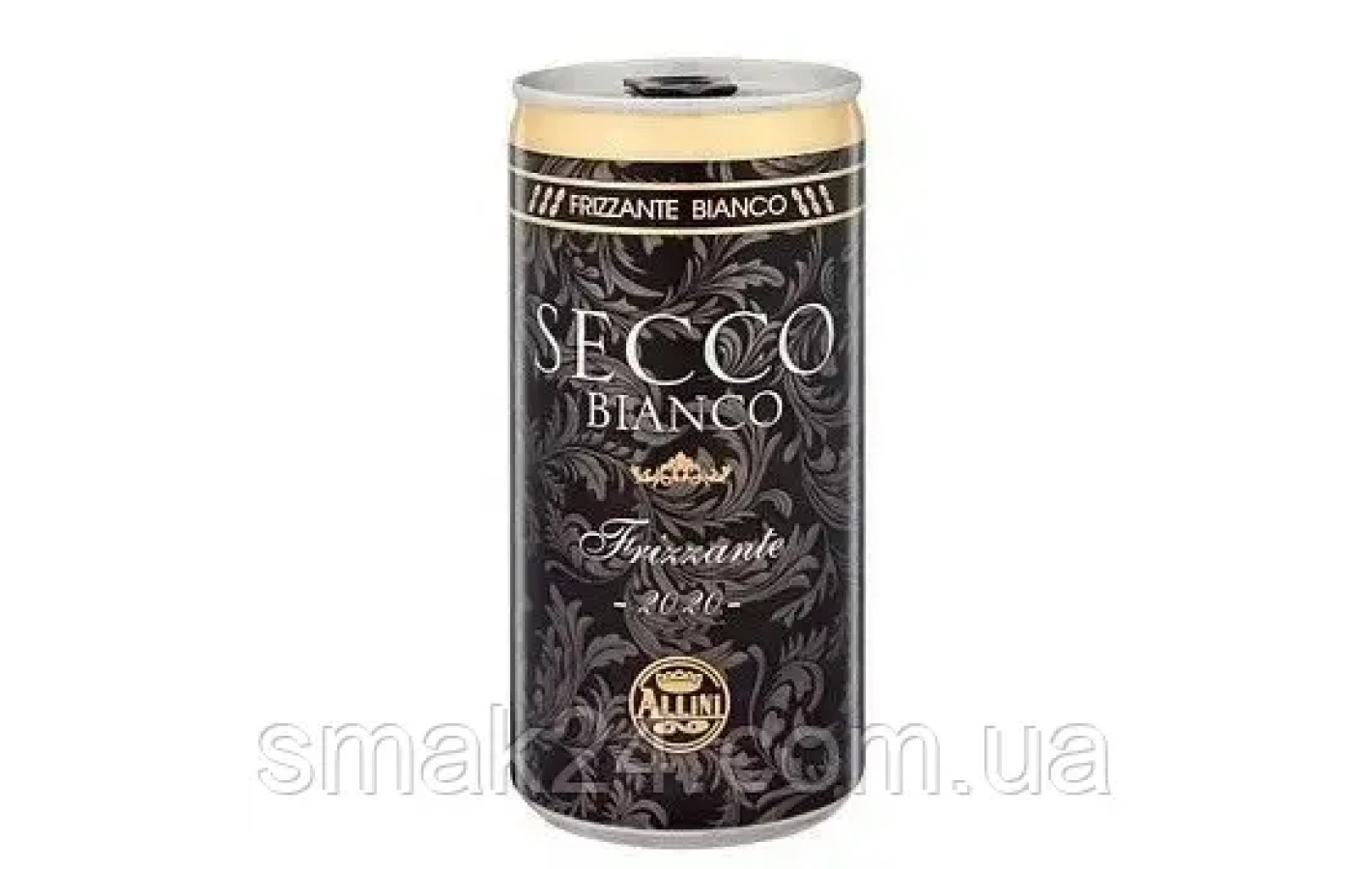 Вино ігристе біле SECCO Frizzante Bianco сухе 10% 200 мл