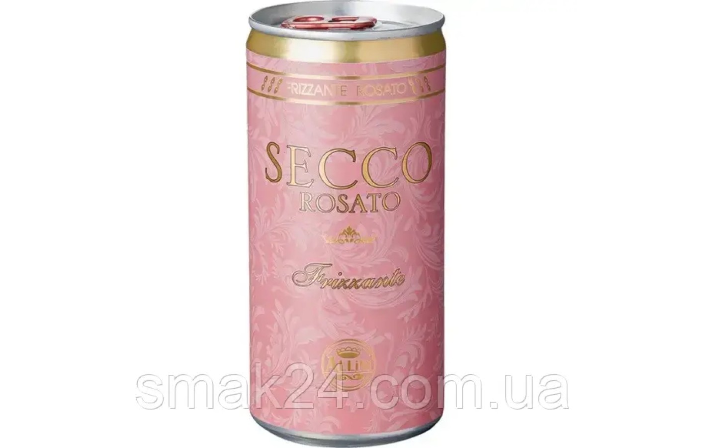 Вино ігристе рожеве SECCO Frizzante Rosato сухе 10% 200 мл