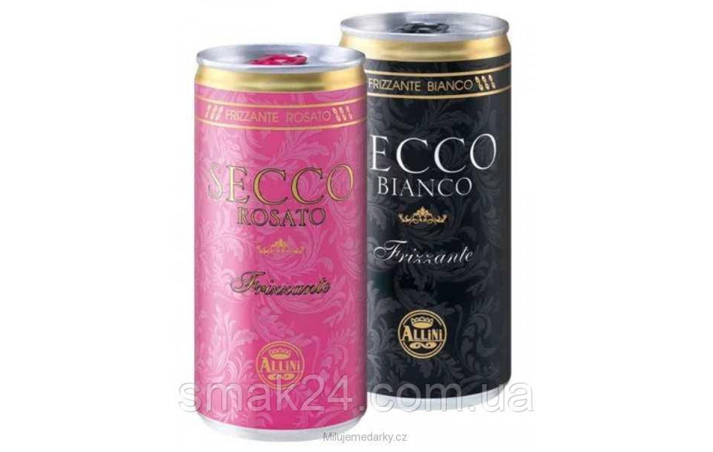 Вино игристое белое SECCO Frizzante Bianco сухое 10% 200мл