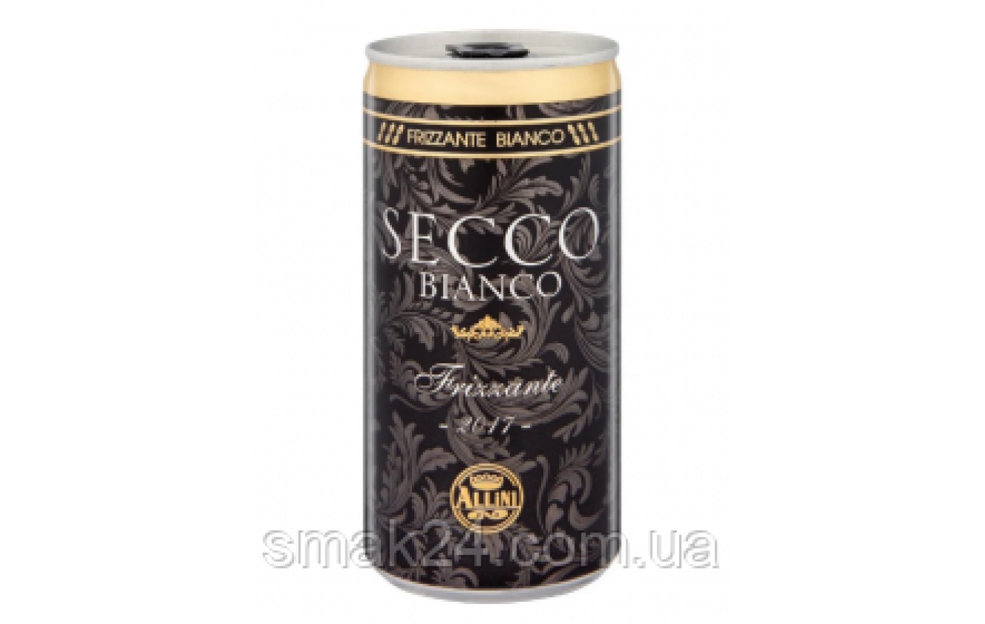 Вино игристое белое SECCO Frizzante Bianco сухое 10% 200мл