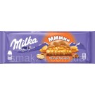 Шоколад Milka Peanut Caramel (c карамелью и арахисом) Швейцария 276г