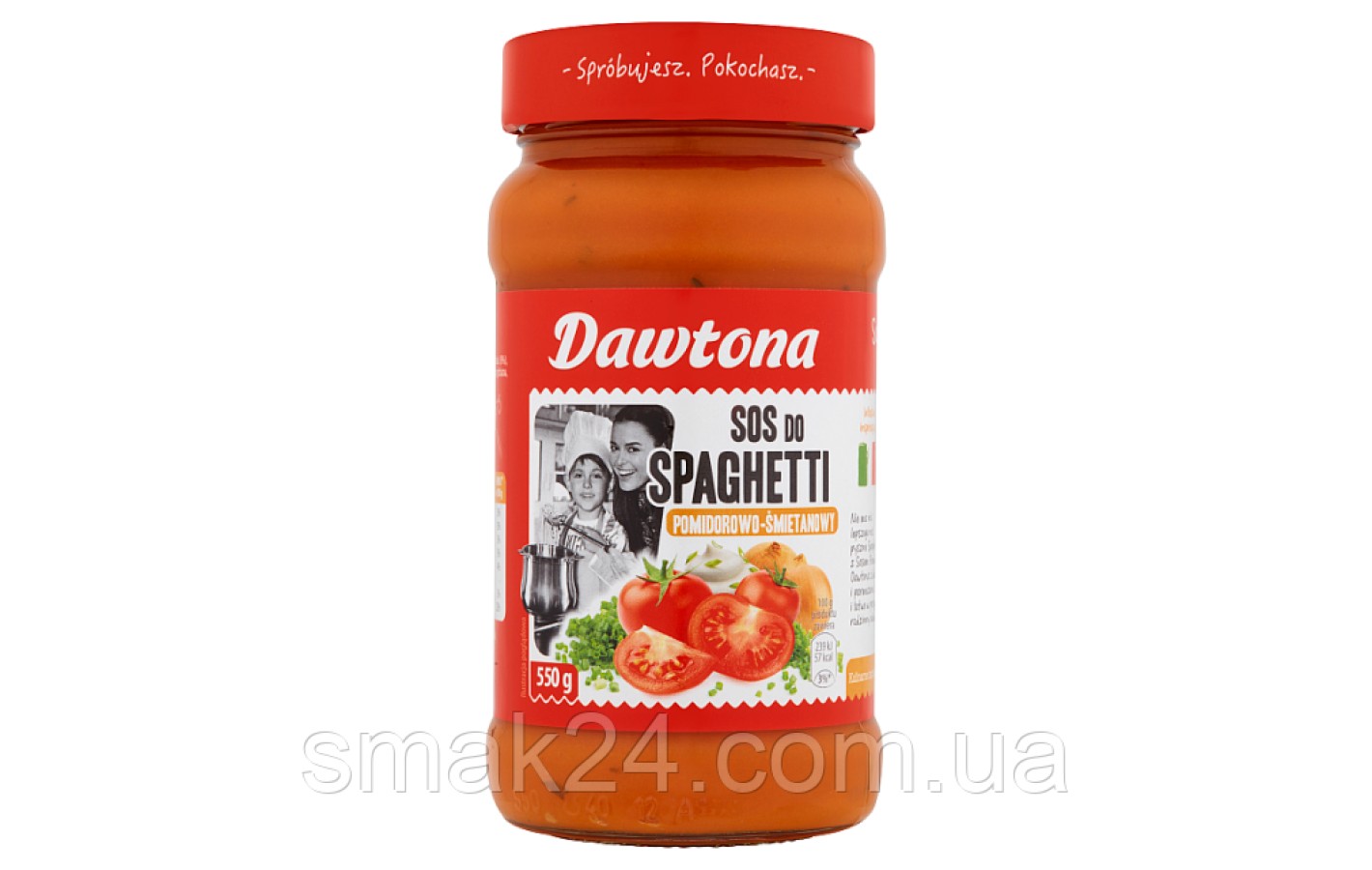 Соус к спагетти со сметаной  Pomidorowy Dawtona 550 г Польша