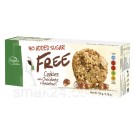 Печенье БЕЗ САХАРА с кусочками фундука и шоколада Bogutti Cookies 135г