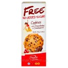 Печенье БЕЗ САХАРА с клюквой и кусочками шоколада Bogutti Cookies 135г