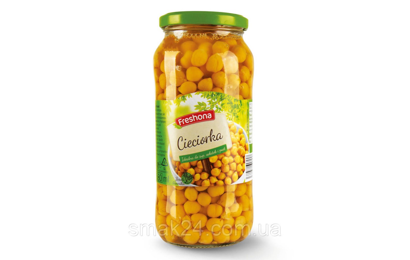 Нут консервированный Freshona Ciecierzyca Gotowana 540г Польша