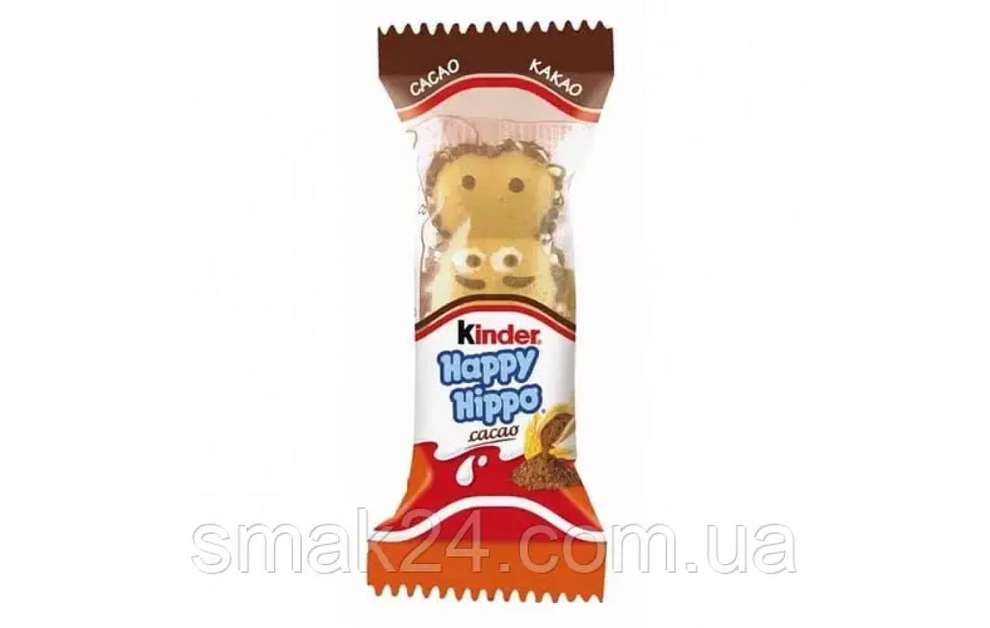 Кіндер з какао-кремом KINDER Happy Hippo Бегемотики 1 бегемотик Німеччина