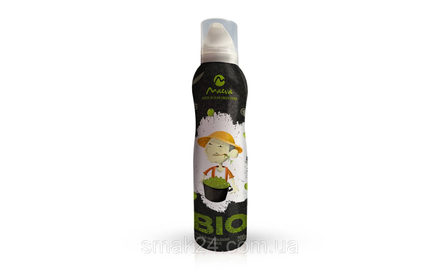 Масло оливковое в спрее Maeva BIO(Органика), Aceite de Olive Virgen Extra Испания 200мл
