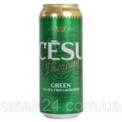 Пиво светлое БЕЗ ГЛЮТЕНА Cesu Premium Green Gluten-free lager 0.5л 4.7% Чехия