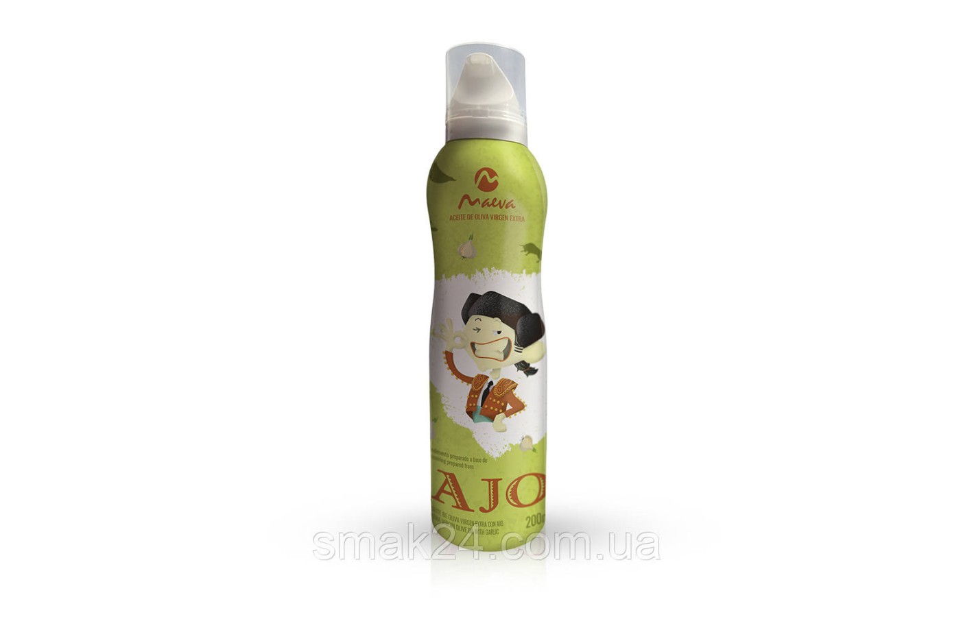 Масло оливковое в спрее Чесночный Maeva  Aceite de Olive Virgen Extra AJO Испания 200мл