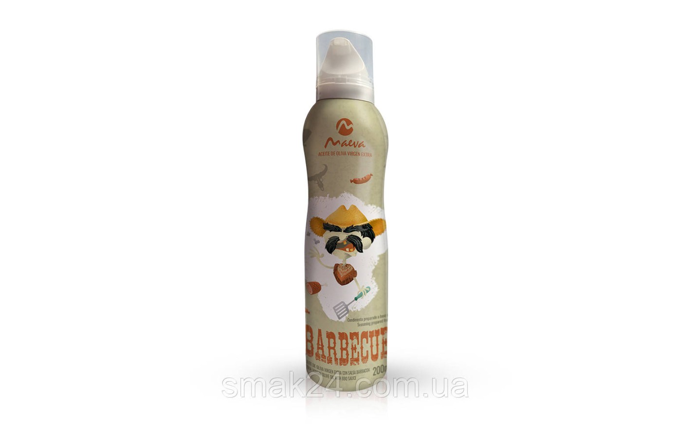 Масло оливковое в спрее Барбекю Maeva  Aceite de Olive Virgen Extra Barbecue Испания 200мл