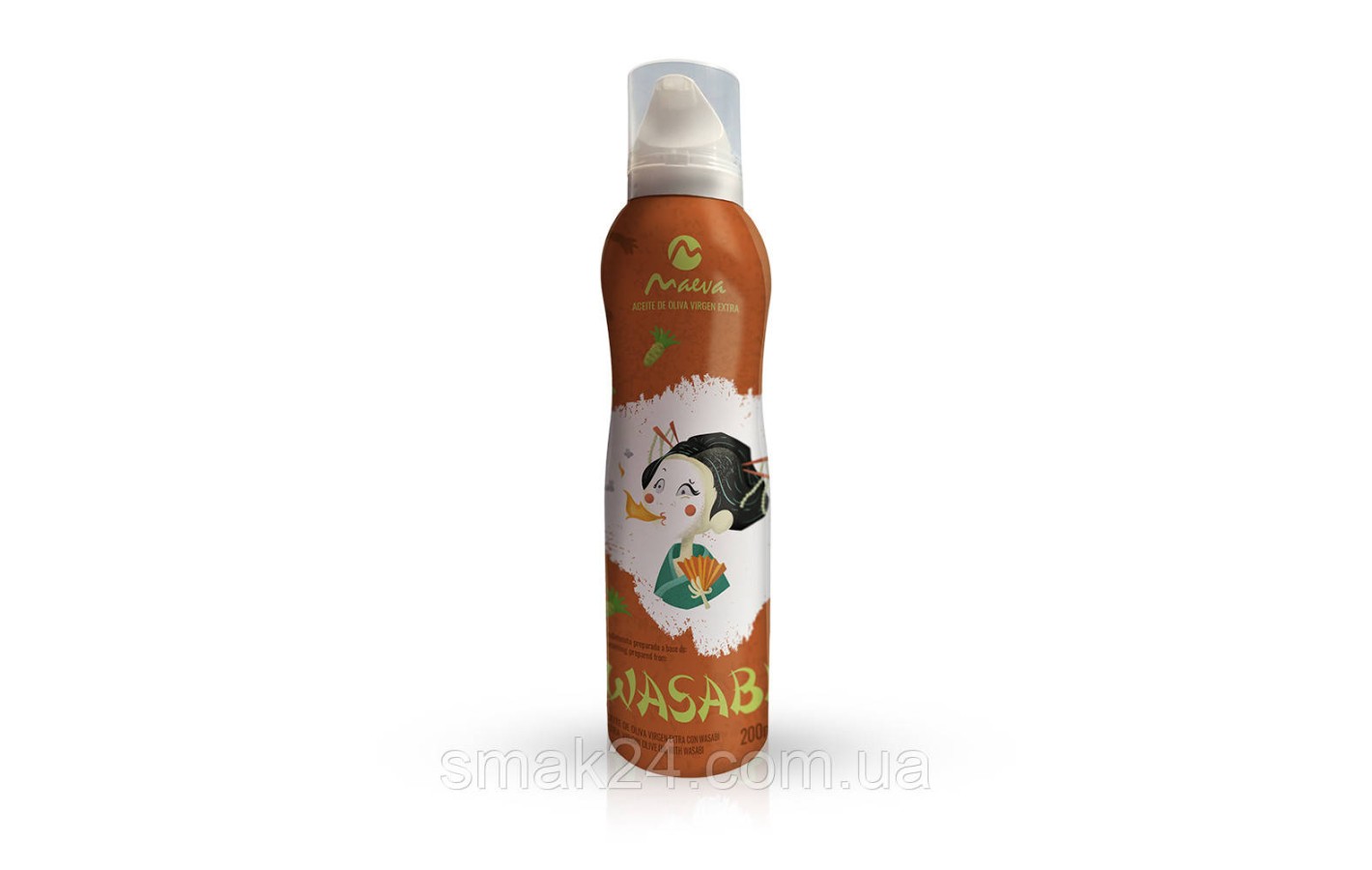 Масло оливковое в спрее Васаби Maeva  Aceite de Olive Virgen Extra Wasabi Испания 200мл