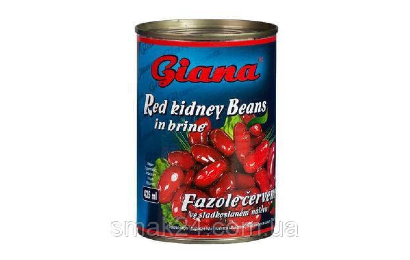 Фасоль красная Giana Red ridney beans 400 г Чехия