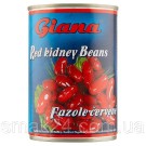 Фасоль красная Giana Red ridney beans 400 г Чехия