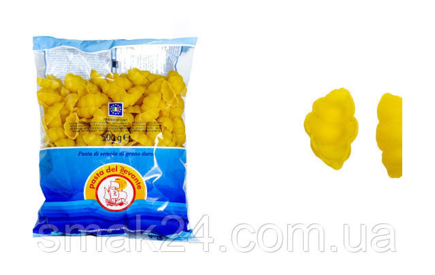 Макаронные изделия (паста) Ракушки фигурные Pasta Del Levante №45 Gnocchi 500г Италия