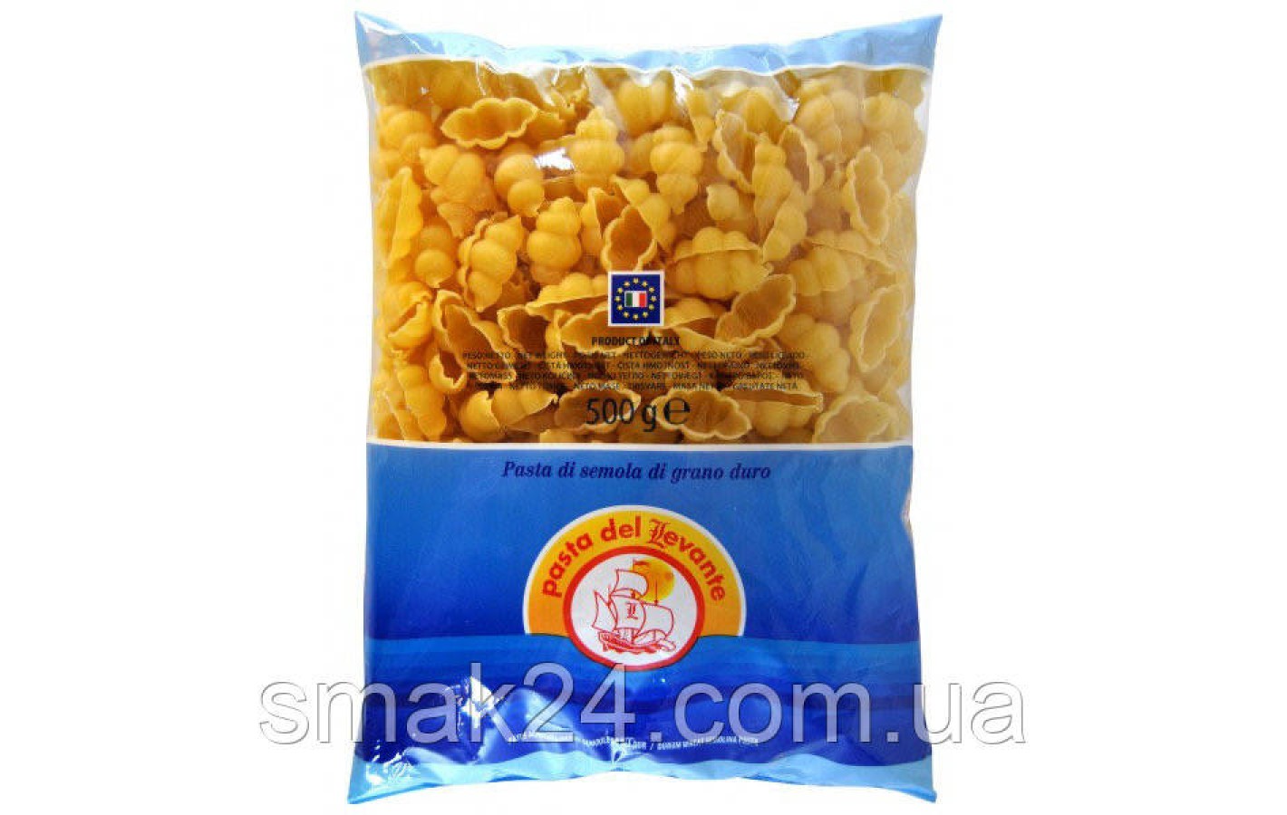 Макаронные изделия (паста) Ракушки фигурные Pasta Del Levante №45 Gnocchi 500г Италия