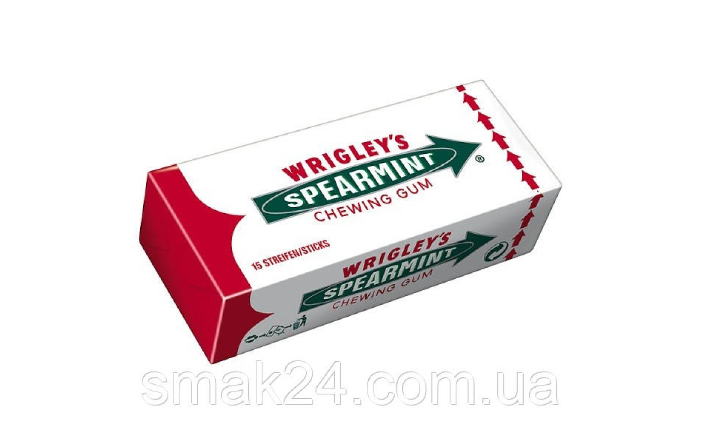 Жувальна гумка wrigley's Spearmint 15 платівок Німеччина