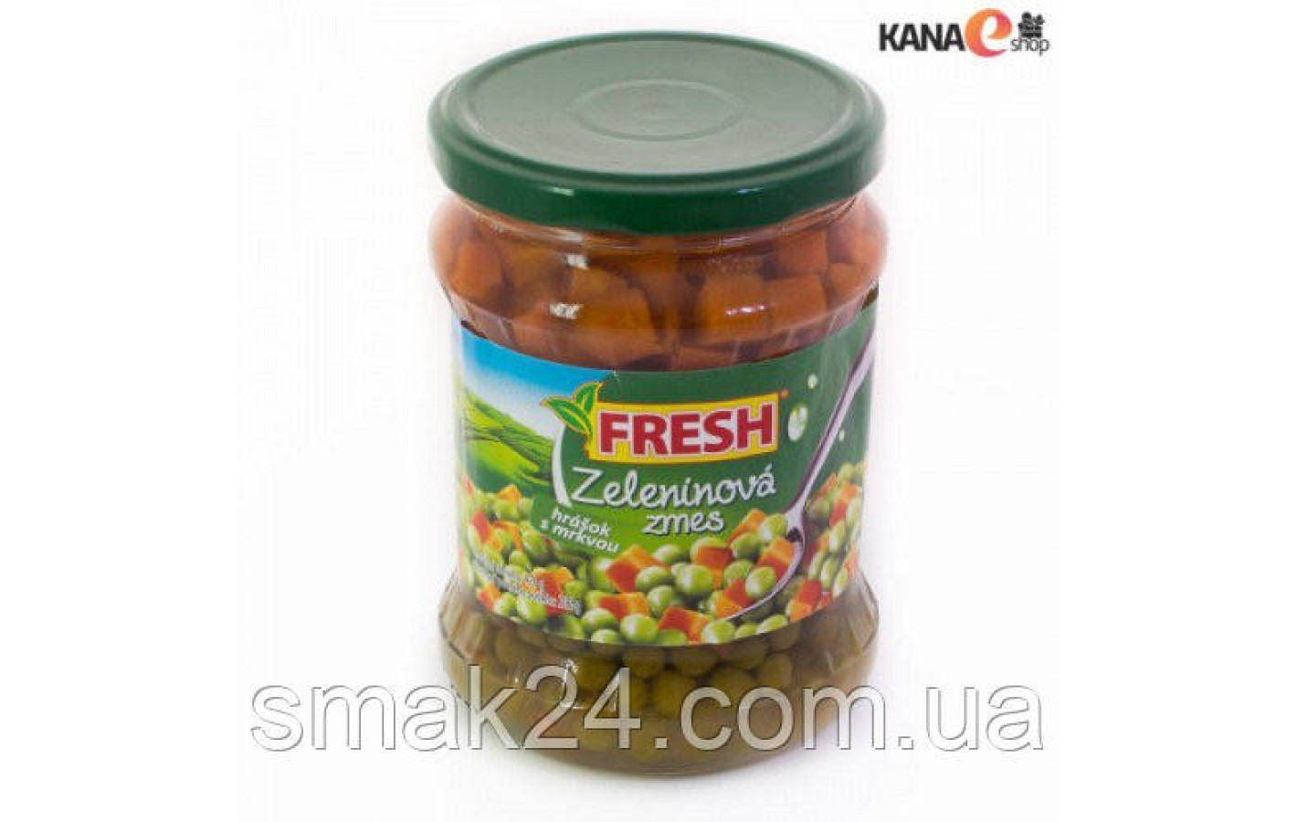 Кукурудза, Зелений горошок, Морква ZELENINOVö ZMES FRESH 470 г Словаччина