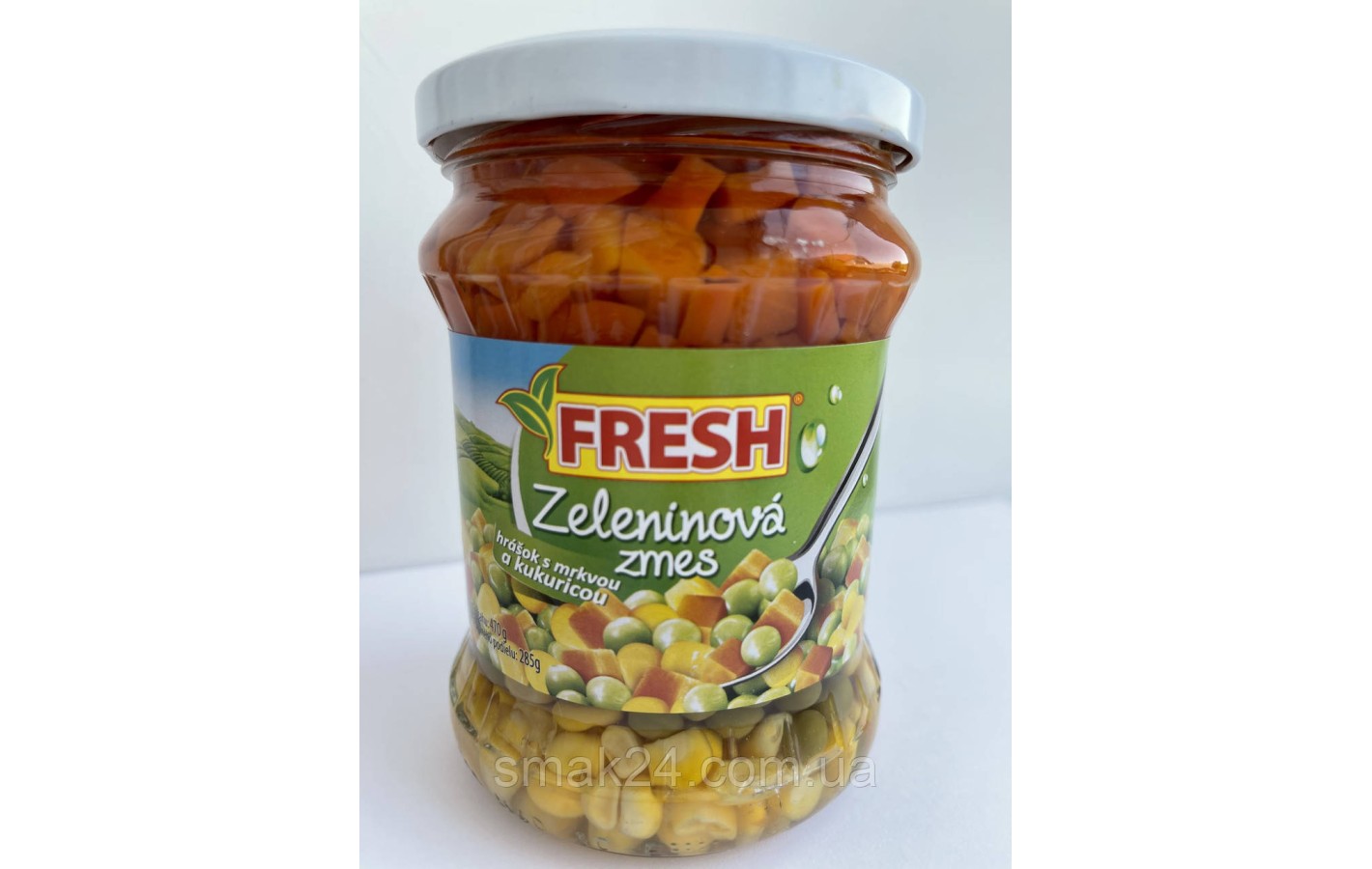 Кукурудза, Зелений горошок, Морква ZELENINOVö ZMES FRESH 470 г Словаччина