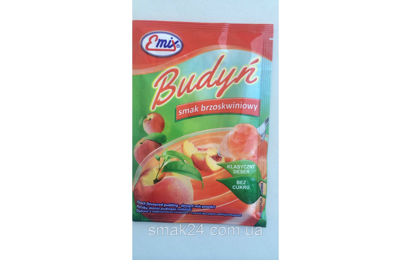 Пудинг со вкусом Персика Emix Budyn Польша 40 г