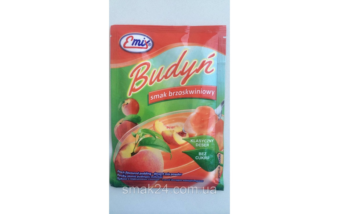 Пудинг со вкусом Персика Emix Budyn Польша 40 г