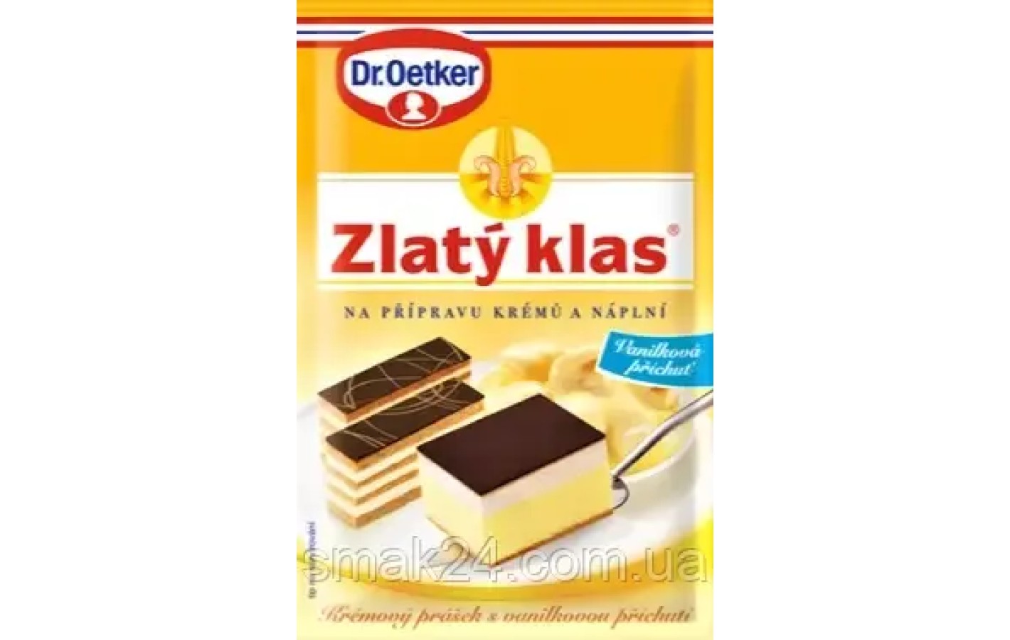 Крем з ванільним смаком Золотий колос Dr. Oetker zlatu klas 40 г Чехія