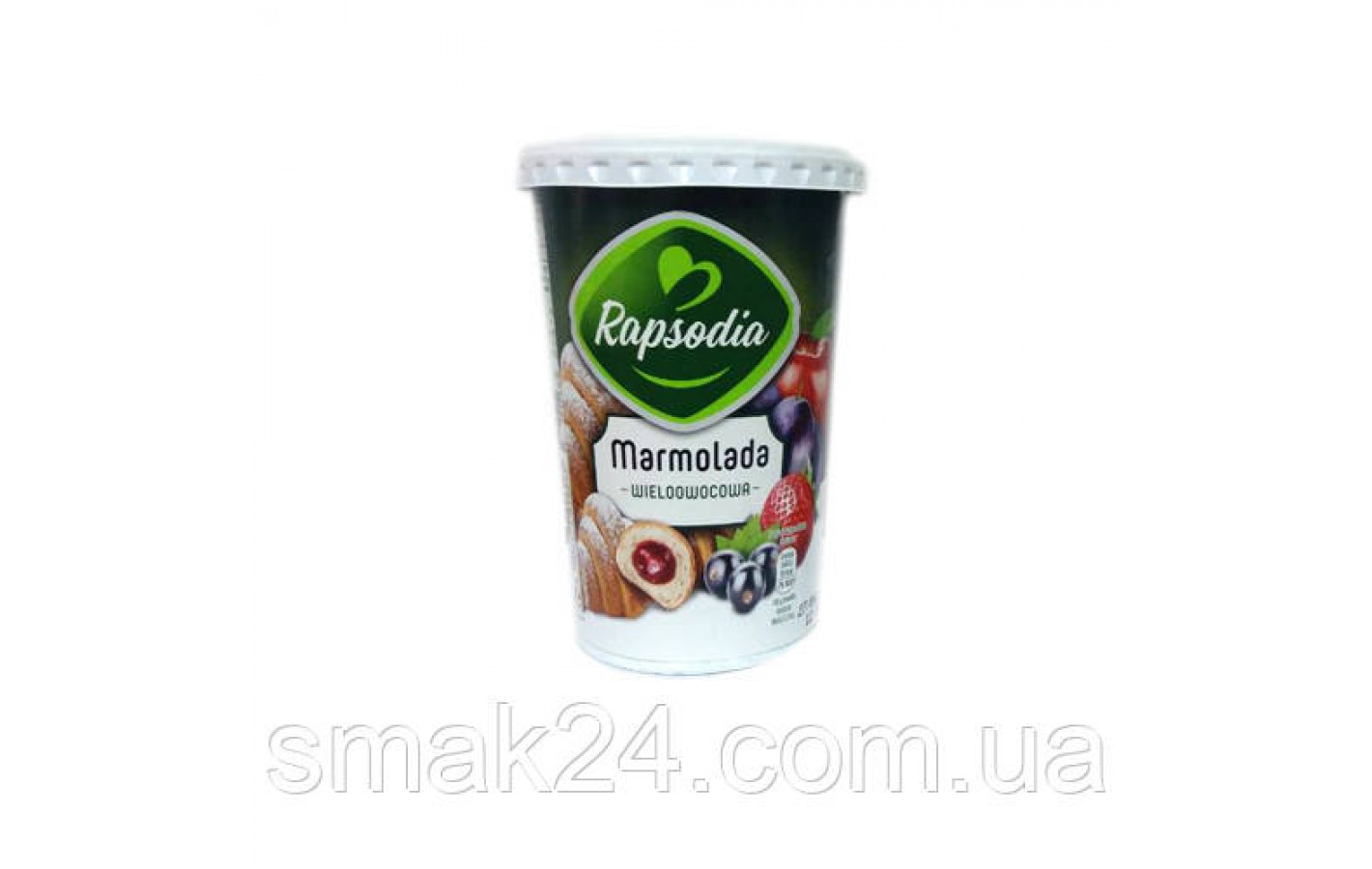 Мармелад (джем) Мультифруктовий Rapsodia marmolada Weloowocowa Польща 590г