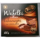 Вафлі в шоколаді з горіховим кремом Tasso Wafelki 600г