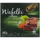 Вафлі в шоколаді з горіховим кремом Tasso Wafelki 600г