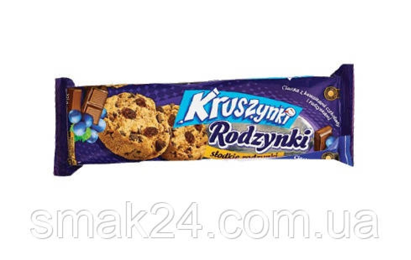 Печиво з родзинками Kruszynki Rodzynki 225 г Польща