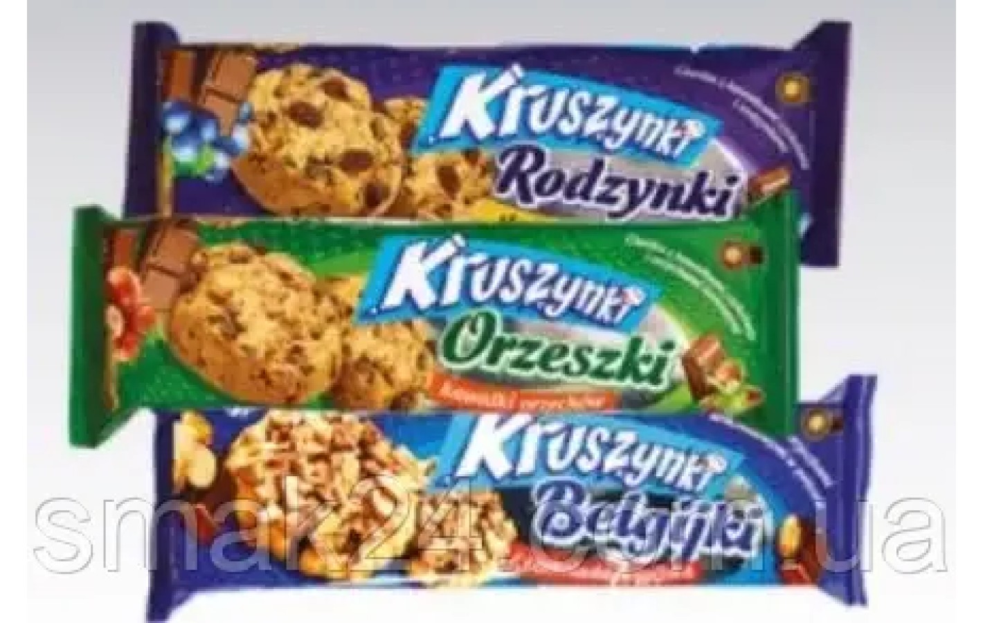 Печиво з родзинками Kruszynki Rodzynki 225 г Польща
