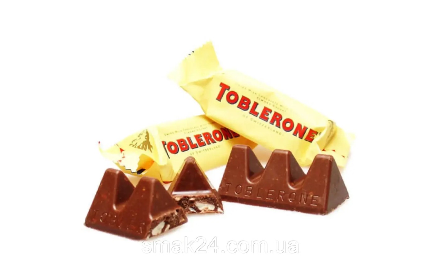 Швейцарський шоколад МІКС з медом і мигдальною нугою Tobleron Tiny 744г Швейцарія