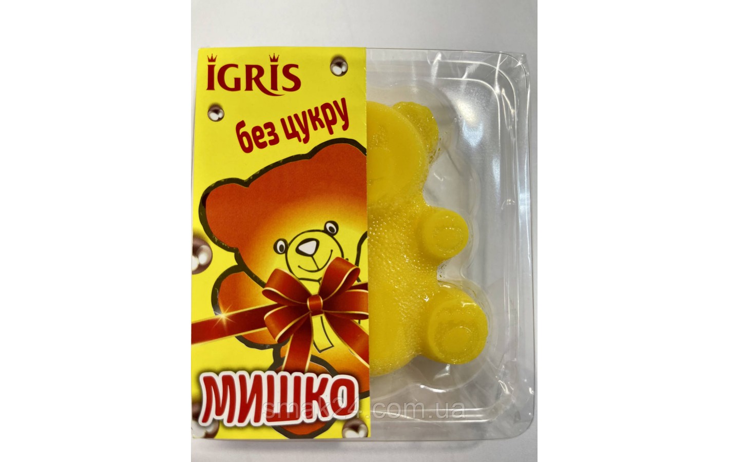 Мармелад БЕЗ ЦУКРУ зі смаком Вишні 