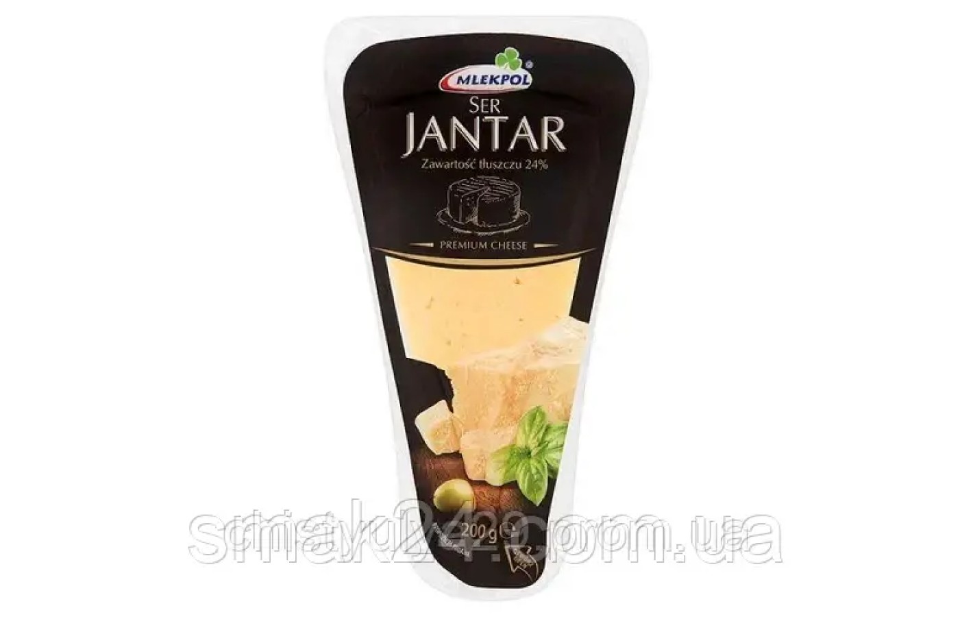 Сыр Mlekpol Jantar (Пармезан Янтарь) 200г  Польша