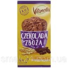 Печеньe с шоколадом и хлопьями Vitanella Czekolada & Zboza (6х50г) 300 г Польша